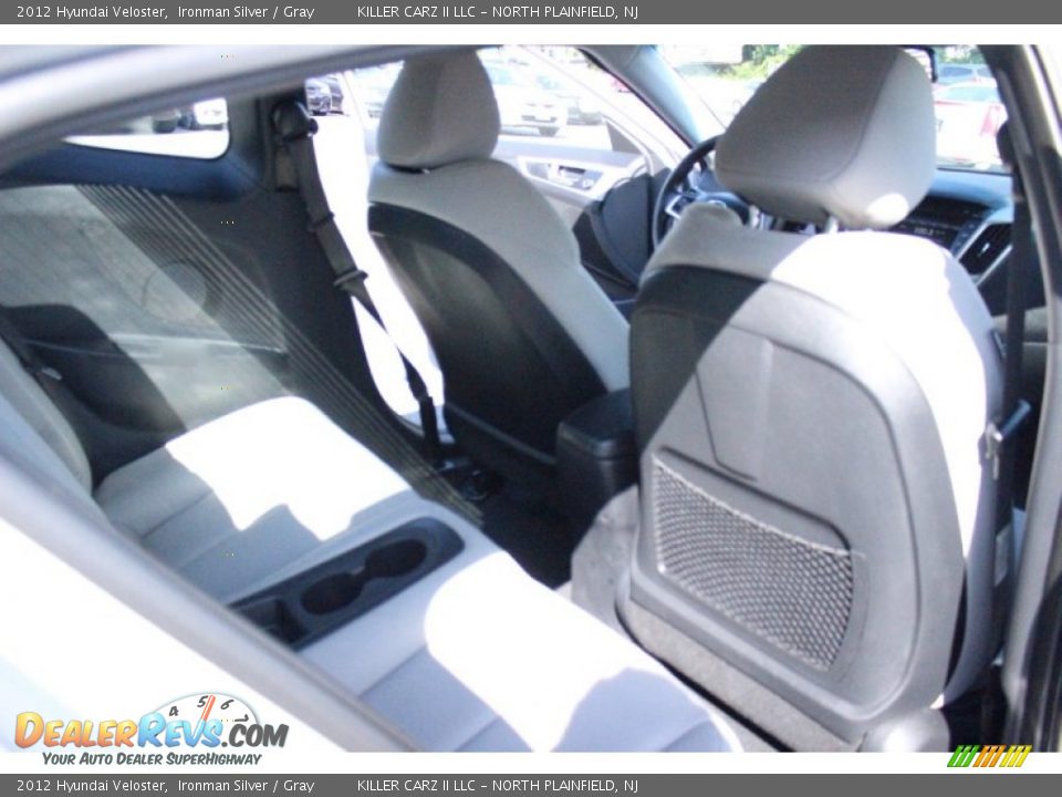 2012 Hyundai Veloster Ironman Silver / Gray Photo #27