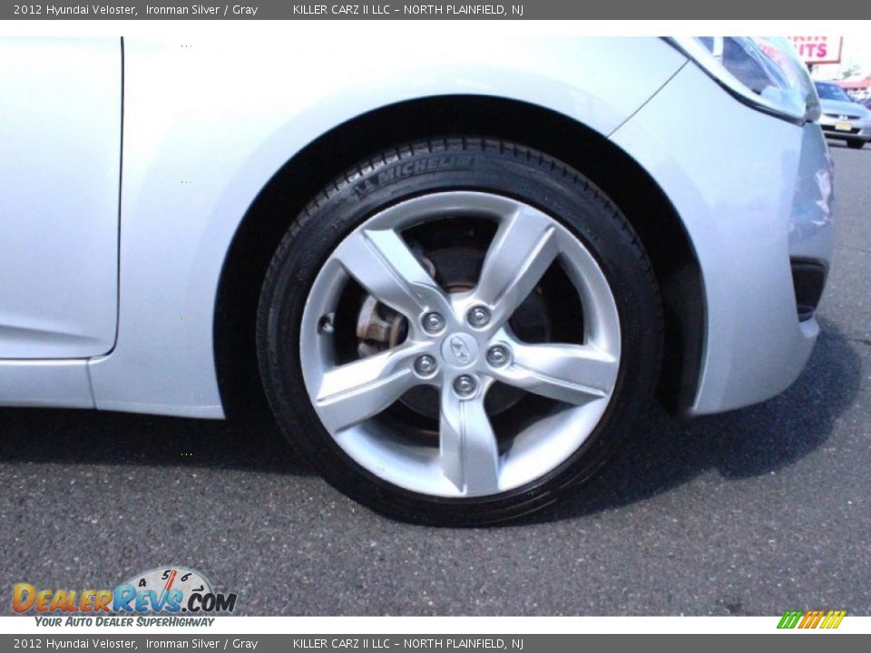 2012 Hyundai Veloster Ironman Silver / Gray Photo #28