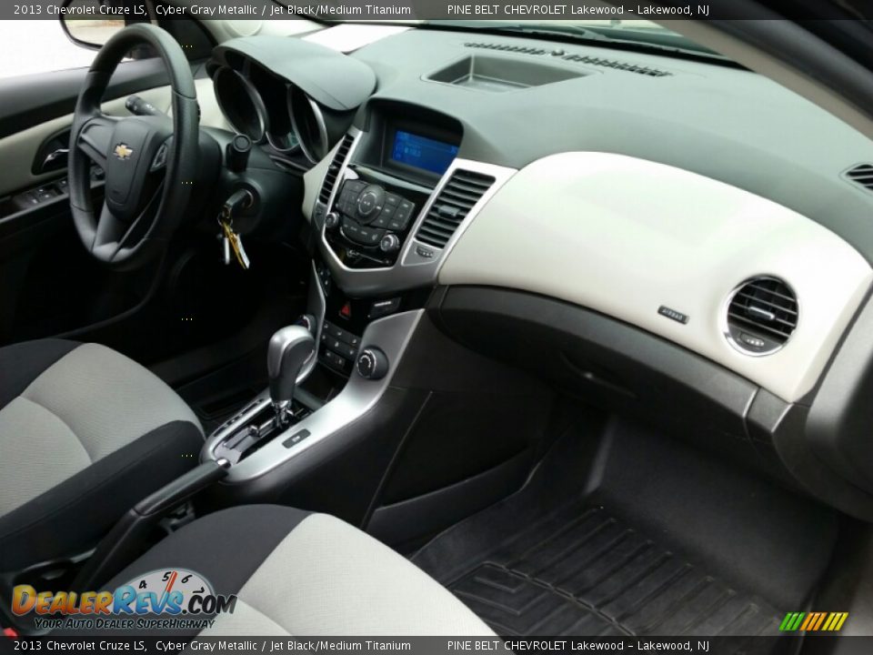 2013 Chevrolet Cruze LS Cyber Gray Metallic / Jet Black/Medium Titanium Photo #6