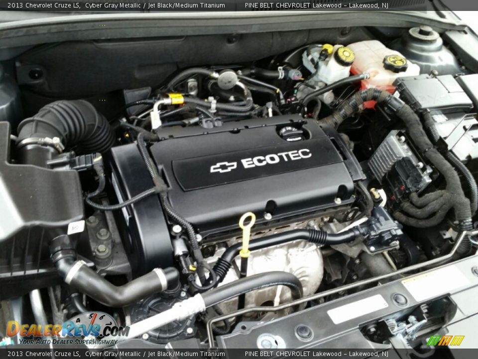 2013 Chevrolet Cruze LS Cyber Gray Metallic / Jet Black/Medium Titanium Photo #25