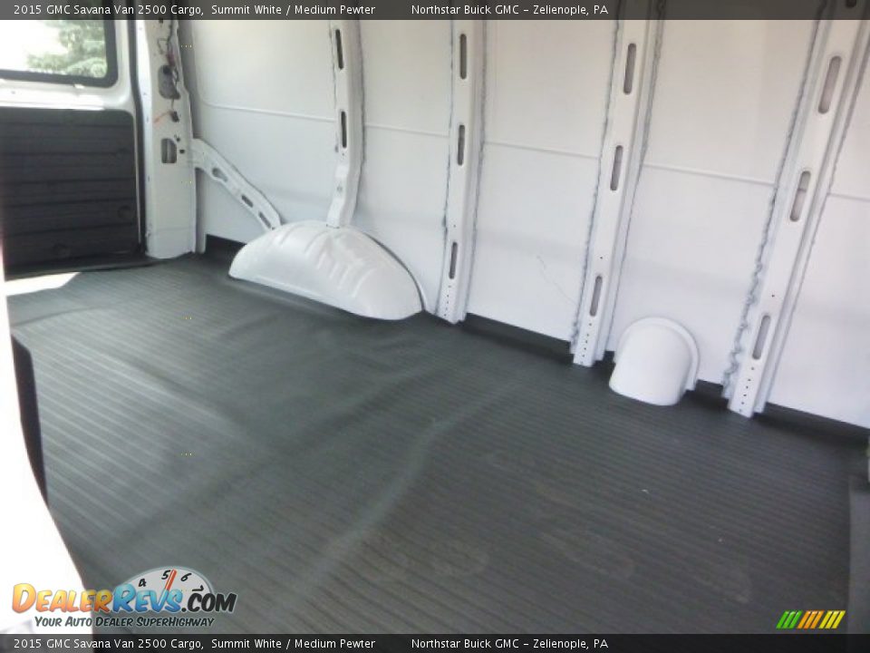 2015 GMC Savana Van 2500 Cargo Summit White / Medium Pewter Photo #8