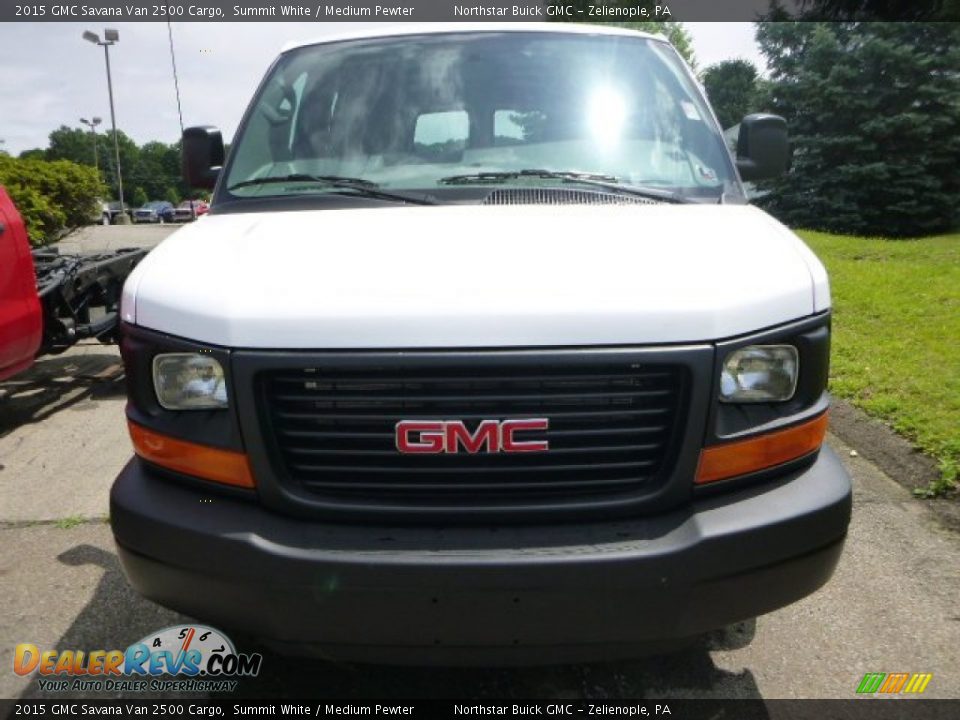 2015 GMC Savana Van 2500 Cargo Summit White / Medium Pewter Photo #13