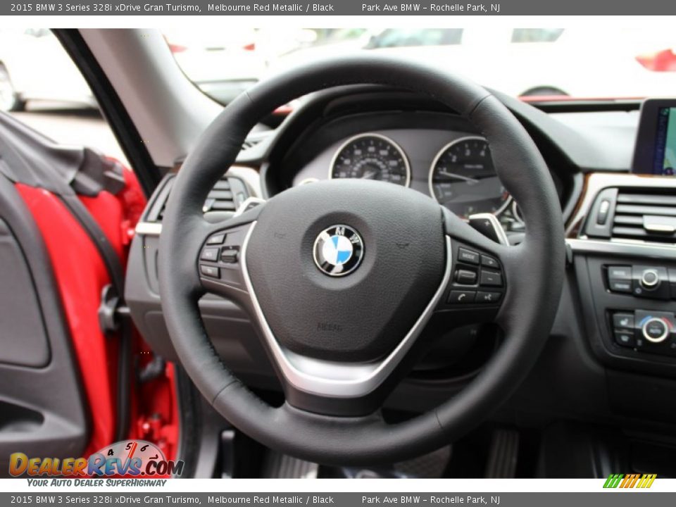 2015 BMW 3 Series 328i xDrive Gran Turismo Steering Wheel Photo #19