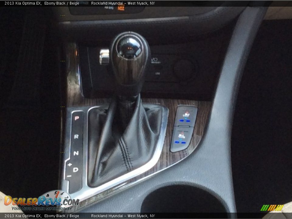 2013 Kia Optima EX Ebony Black / Beige Photo #19
