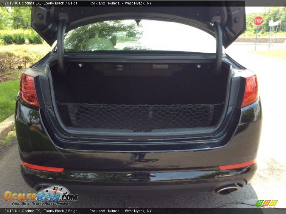 2013 Kia Optima EX Ebony Black / Beige Photo #21