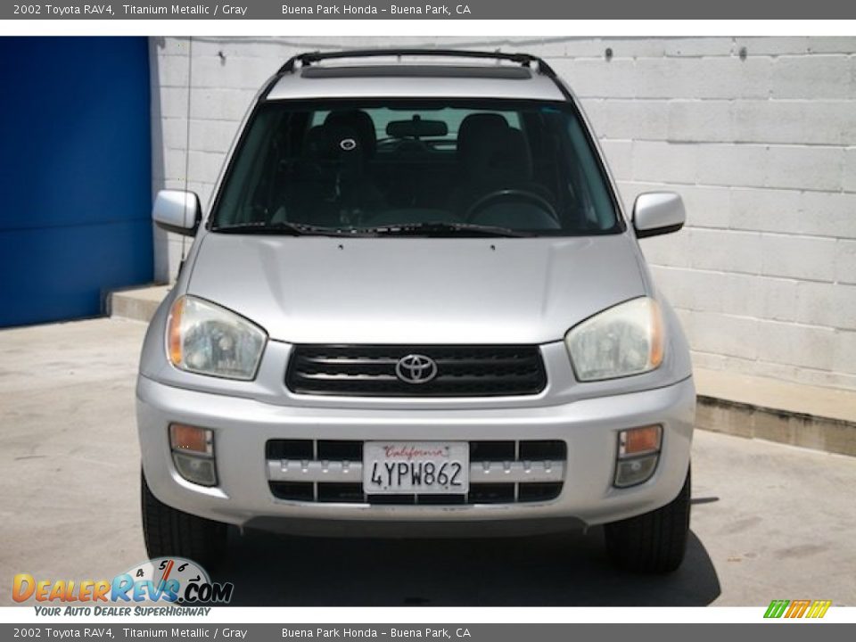 2002 Toyota RAV4 Titanium Metallic / Gray Photo #7