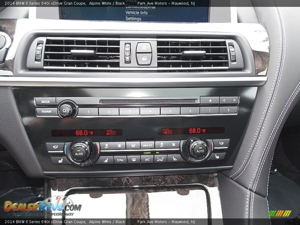Controls of 2014 BMW 6 Series 640i xDrive Gran Coupe Photo #34