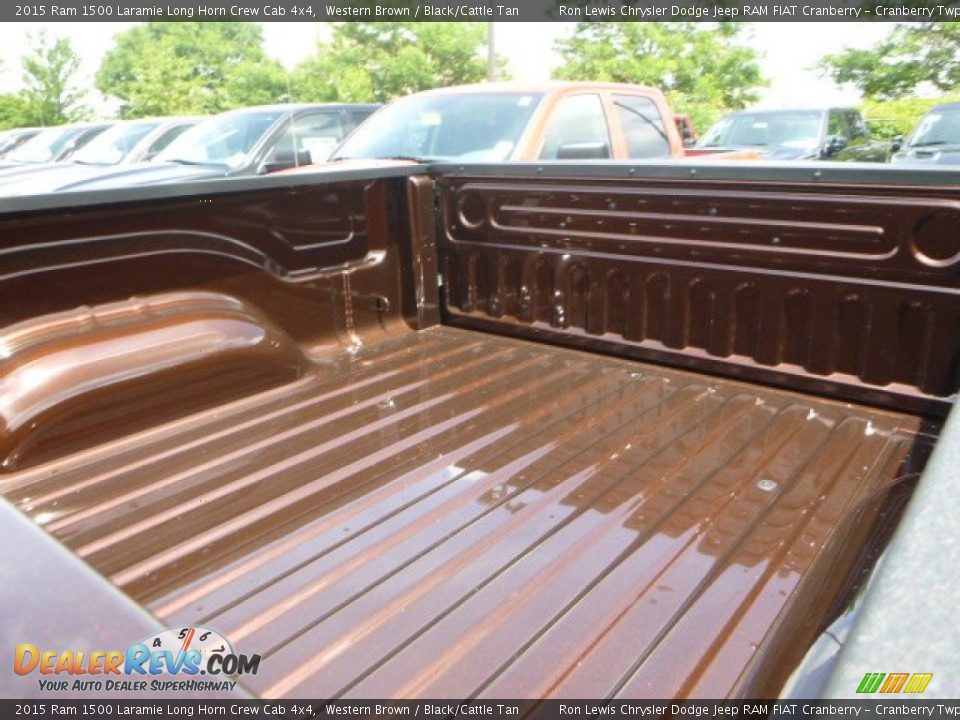 2015 Ram 1500 Laramie Long Horn Crew Cab 4x4 Western Brown / Black/Cattle Tan Photo #4