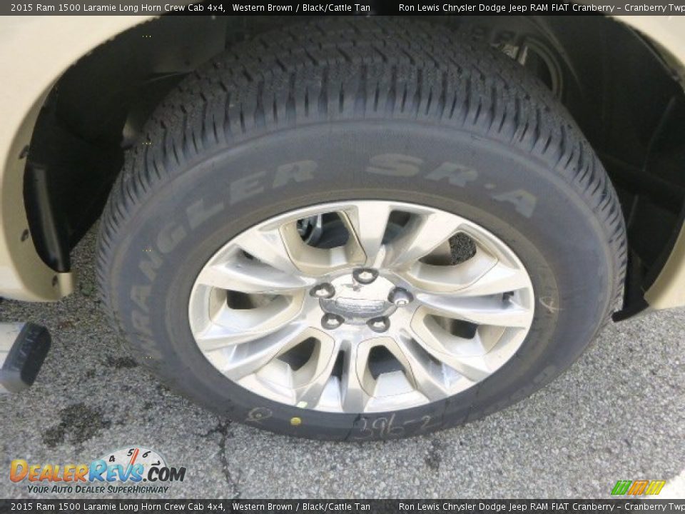 2015 Ram 1500 Laramie Long Horn Crew Cab 4x4 Western Brown / Black/Cattle Tan Photo #9