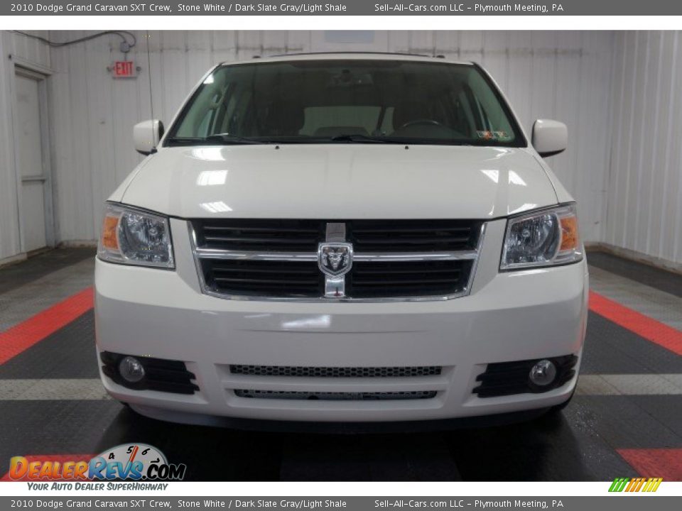 2010 Dodge Grand Caravan SXT Crew Stone White / Dark Slate Gray/Light Shale Photo #4
