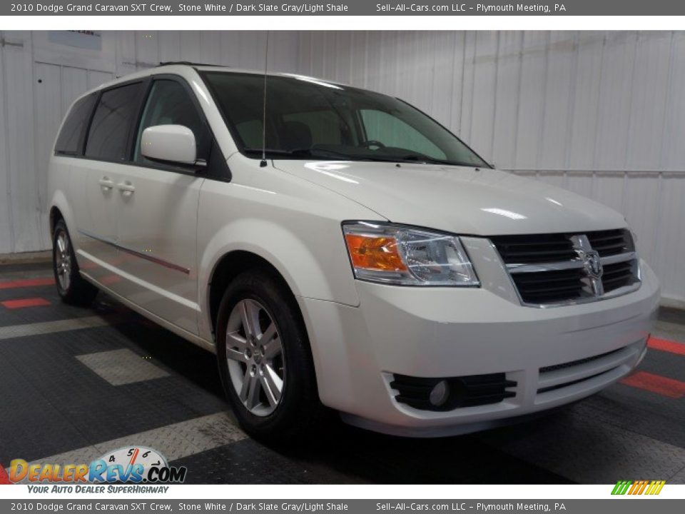 2010 Dodge Grand Caravan SXT Crew Stone White / Dark Slate Gray/Light Shale Photo #5
