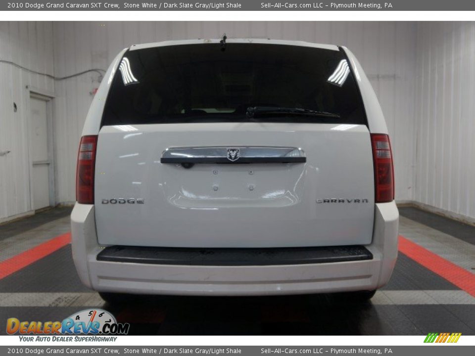 2010 Dodge Grand Caravan SXT Crew Stone White / Dark Slate Gray/Light Shale Photo #9