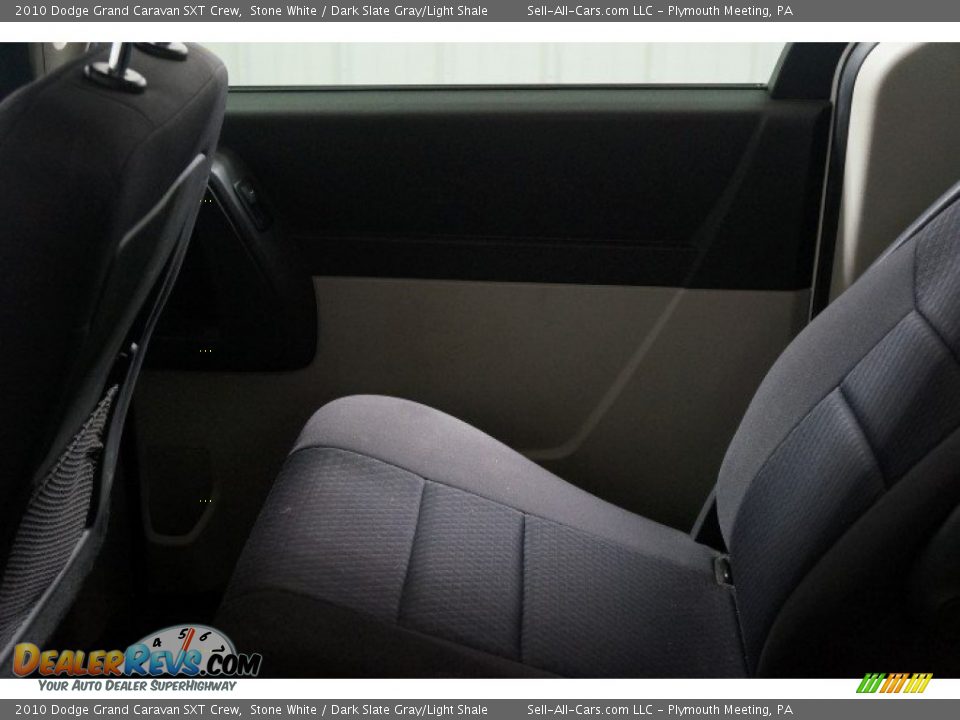2010 Dodge Grand Caravan SXT Crew Stone White / Dark Slate Gray/Light Shale Photo #16