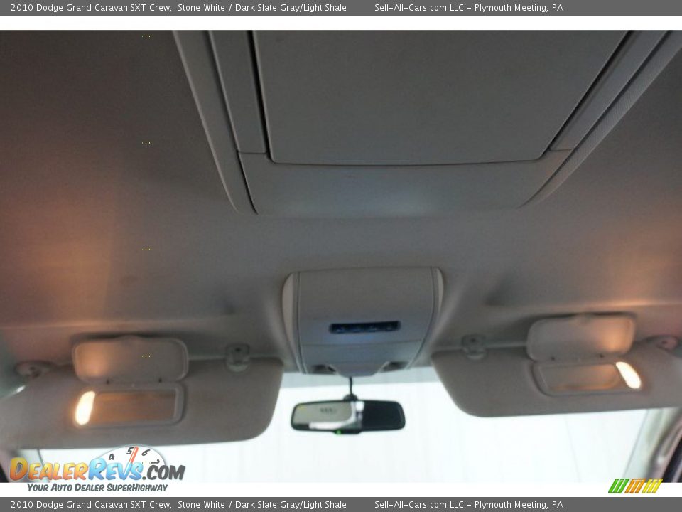 2010 Dodge Grand Caravan SXT Crew Stone White / Dark Slate Gray/Light Shale Photo #20