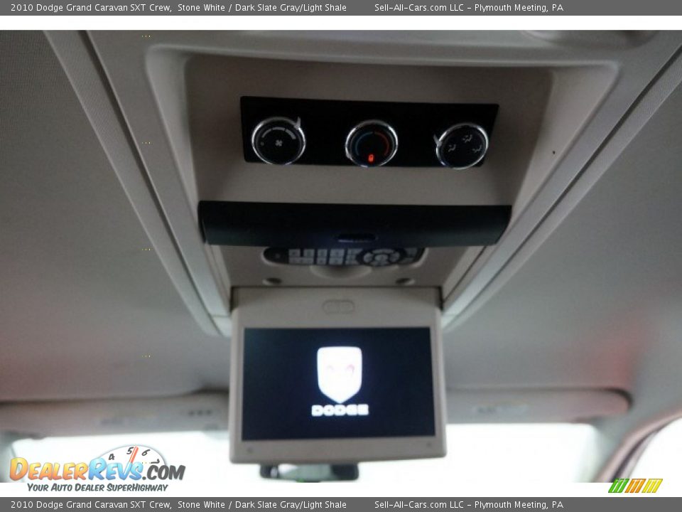 2010 Dodge Grand Caravan SXT Crew Stone White / Dark Slate Gray/Light Shale Photo #22
