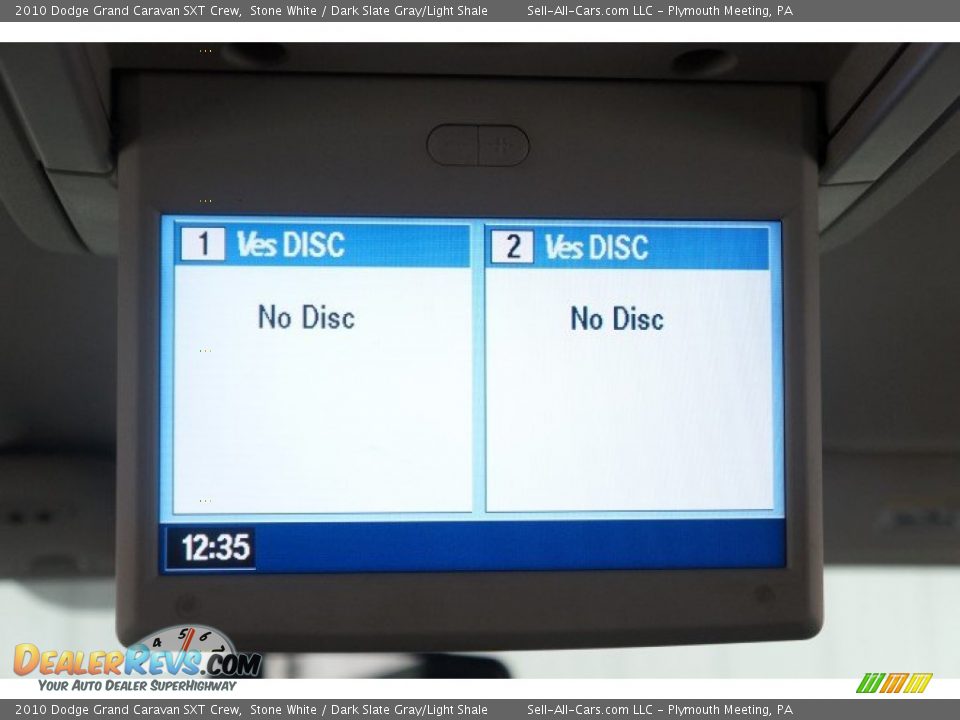 2010 Dodge Grand Caravan SXT Crew Stone White / Dark Slate Gray/Light Shale Photo #23