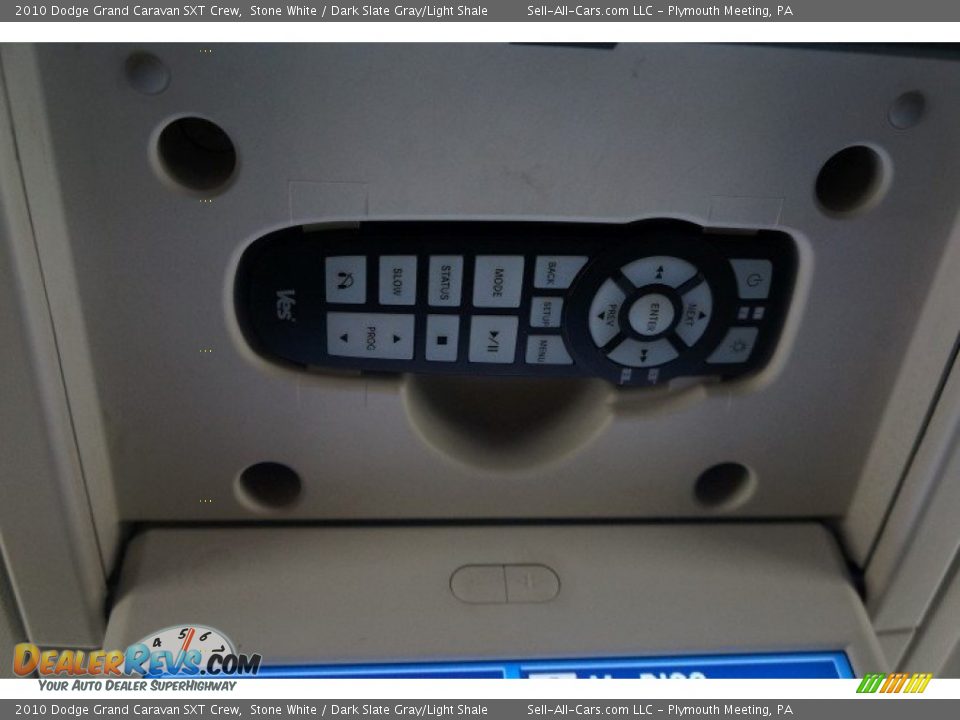 2010 Dodge Grand Caravan SXT Crew Stone White / Dark Slate Gray/Light Shale Photo #24