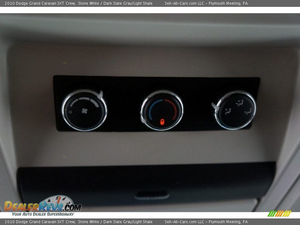 2010 Dodge Grand Caravan SXT Crew Stone White / Dark Slate Gray/Light Shale Photo #25