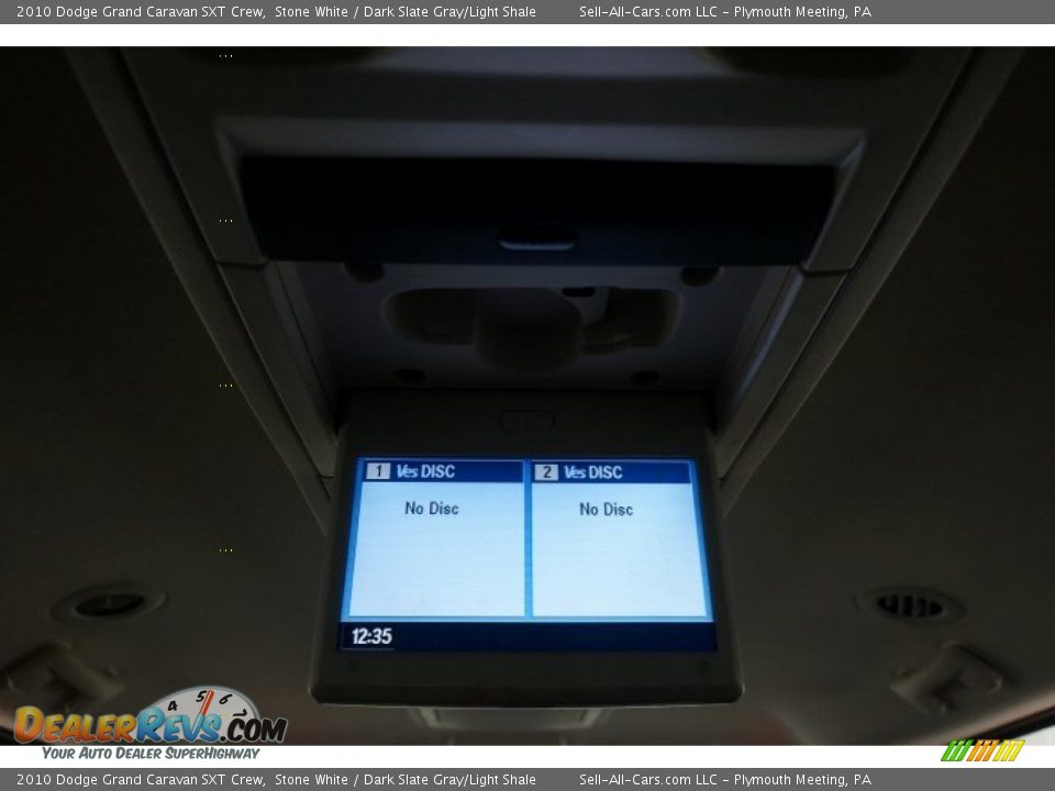 2010 Dodge Grand Caravan SXT Crew Stone White / Dark Slate Gray/Light Shale Photo #26