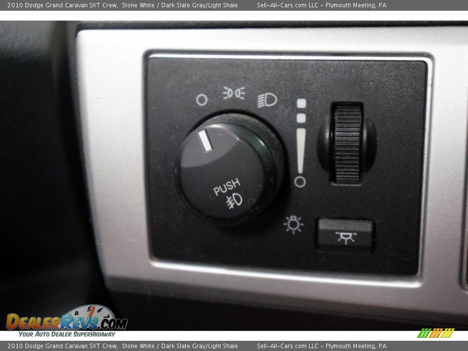 2010 Dodge Grand Caravan SXT Crew Stone White / Dark Slate Gray/Light Shale Photo #30