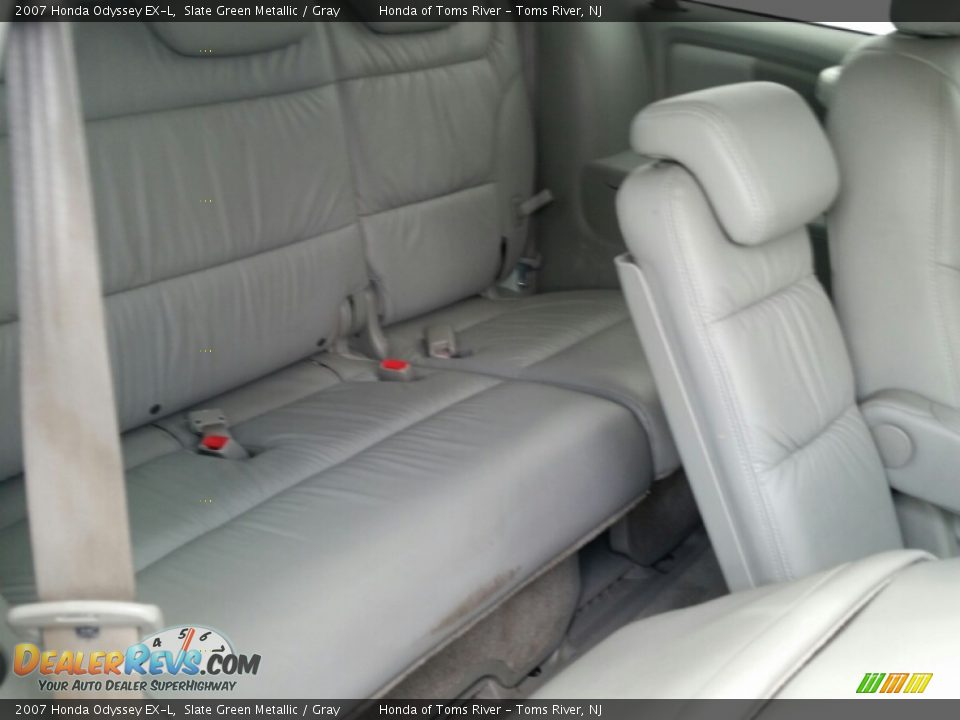 2007 Honda Odyssey EX-L Slate Green Metallic / Gray Photo #11