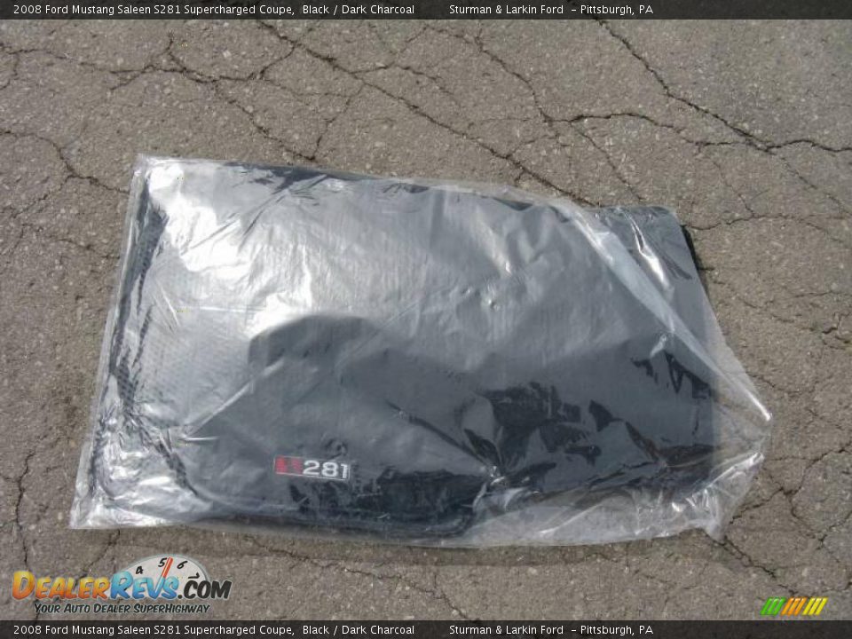 2008 Ford Mustang Saleen S281 Supercharged Coupe Black / Dark Charcoal Photo #32