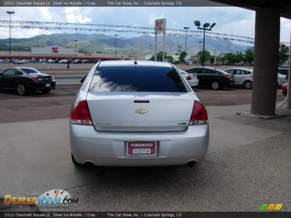 2012 Chevrolet Impala LS Silver Ice Metallic / Gray Photo #4