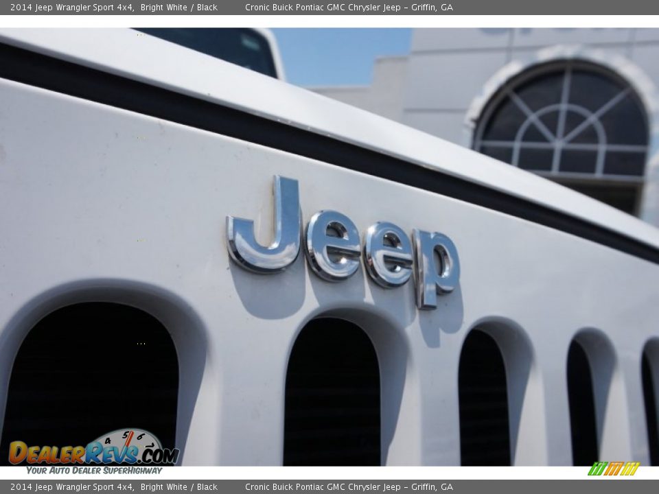 2014 Jeep Wrangler Sport 4x4 Bright White / Black Photo #15