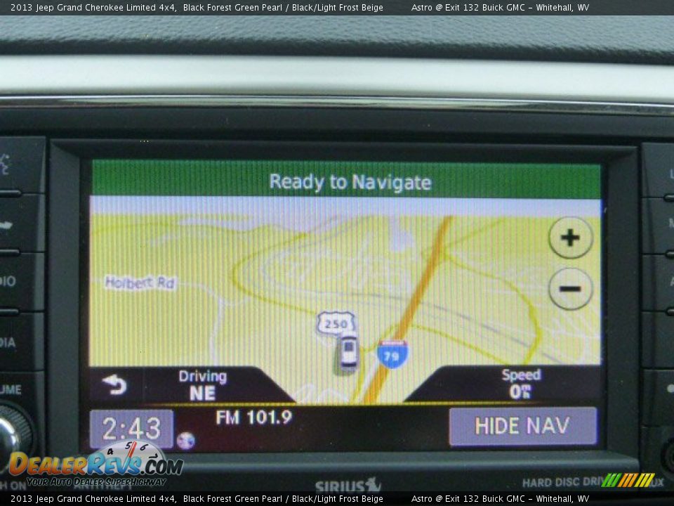 2013 Jeep Grand Cherokee Limited 4x4 Black Forest Green Pearl / Black/Light Frost Beige Photo #18