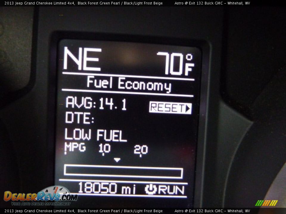 2013 Jeep Grand Cherokee Limited 4x4 Black Forest Green Pearl / Black/Light Frost Beige Photo #19