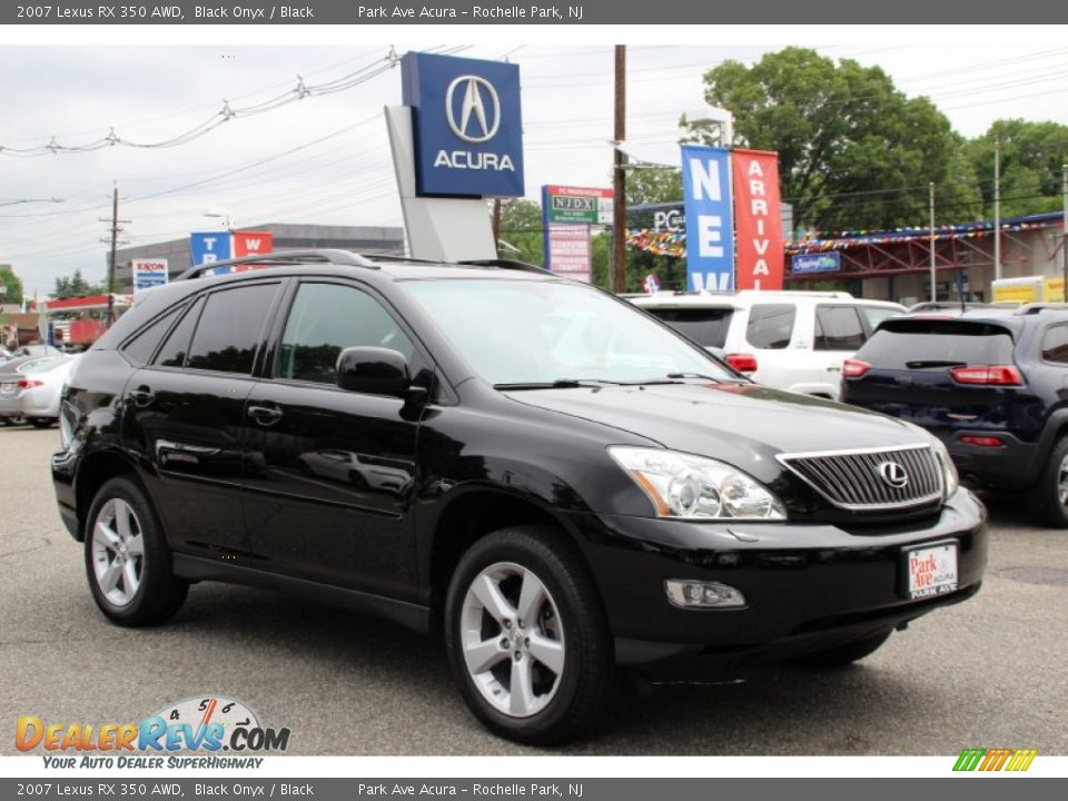 2007 Lexus RX 350 AWD Black Onyx / Black Photo #1