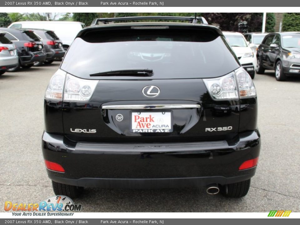 2007 Lexus RX 350 AWD Black Onyx / Black Photo #4