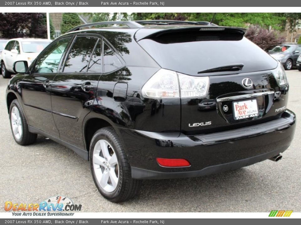 2007 Lexus RX 350 AWD Black Onyx / Black Photo #5