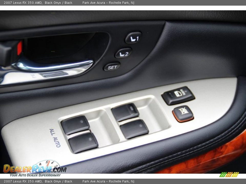 2007 Lexus RX 350 AWD Black Onyx / Black Photo #10