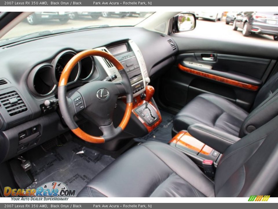 2007 Lexus RX 350 AWD Black Onyx / Black Photo #11