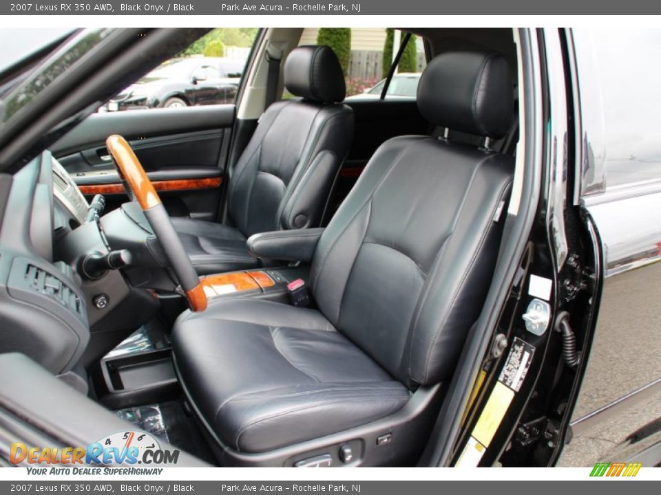 2007 Lexus RX 350 AWD Black Onyx / Black Photo #14