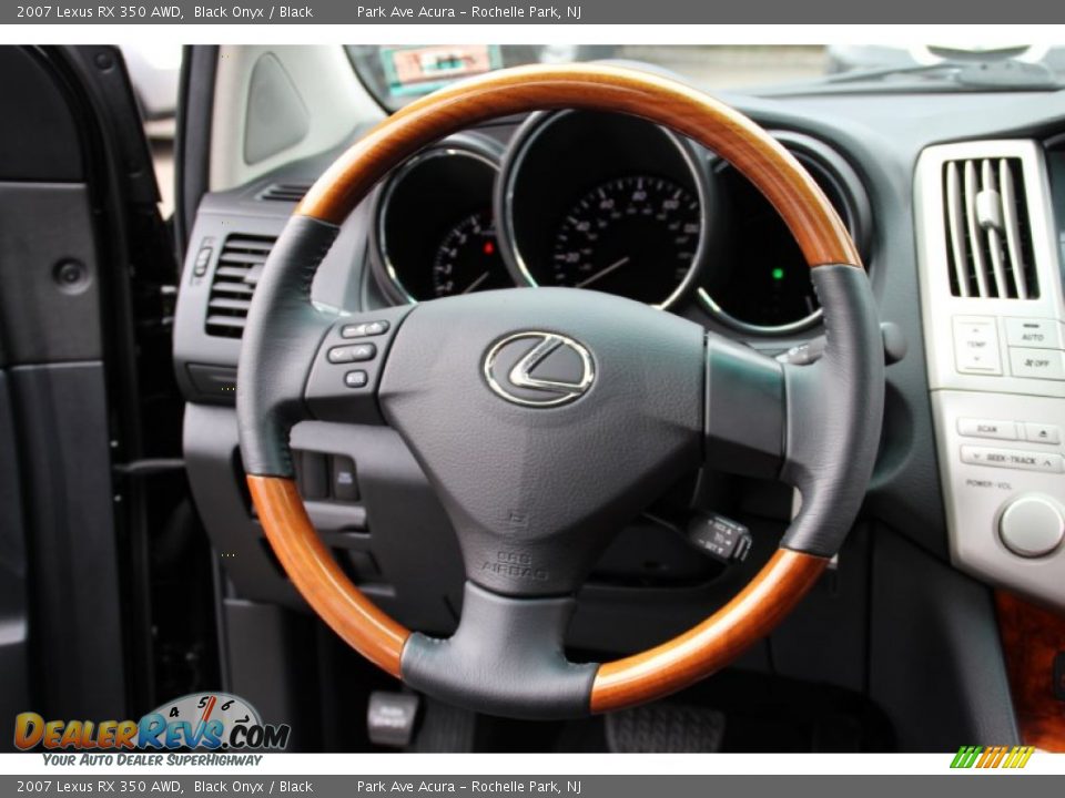 2007 Lexus RX 350 AWD Black Onyx / Black Photo #19