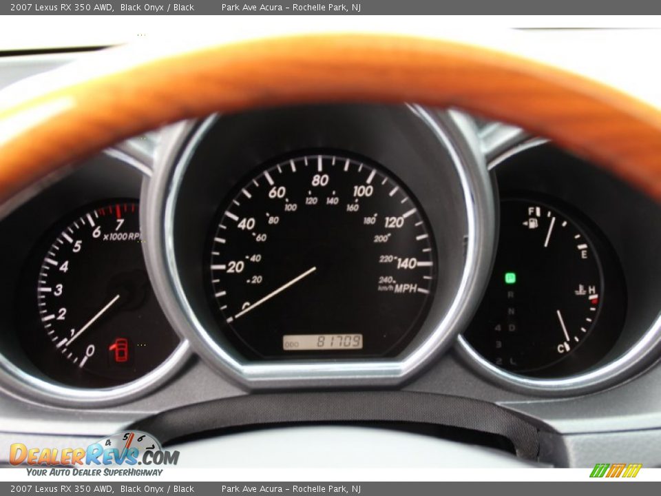 2007 Lexus RX 350 AWD Black Onyx / Black Photo #21