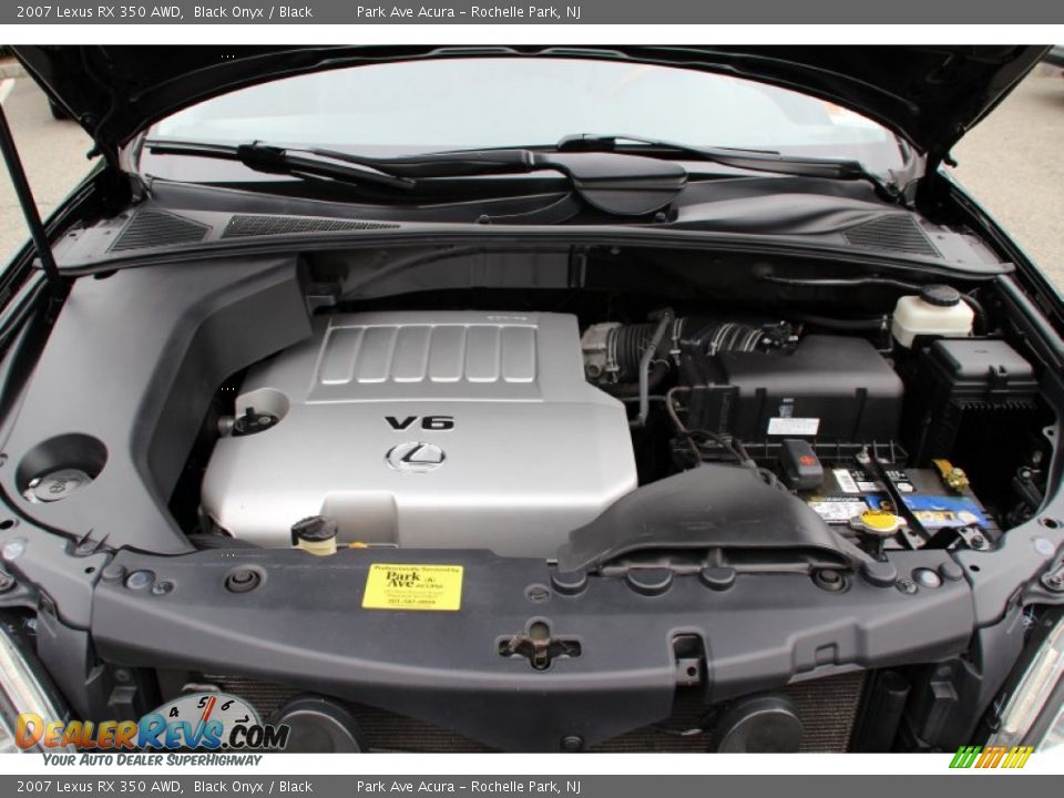 2007 Lexus RX 350 AWD Black Onyx / Black Photo #30