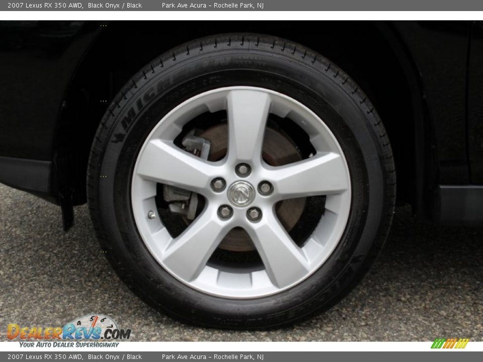 2007 Lexus RX 350 AWD Black Onyx / Black Photo #32