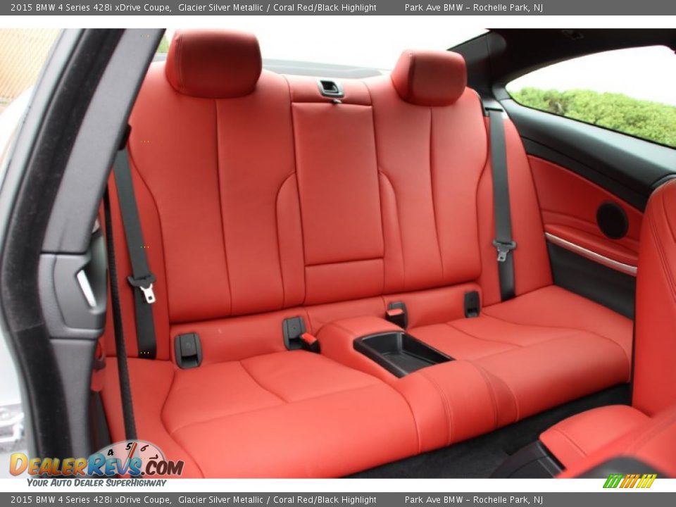 Rear Seat of 2015 BMW 4 Series 428i xDrive Coupe Photo #25
