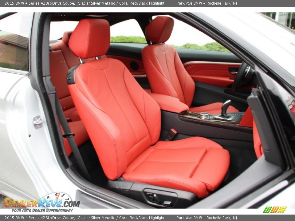 Front Seat of 2015 BMW 4 Series 428i xDrive Coupe Photo #28