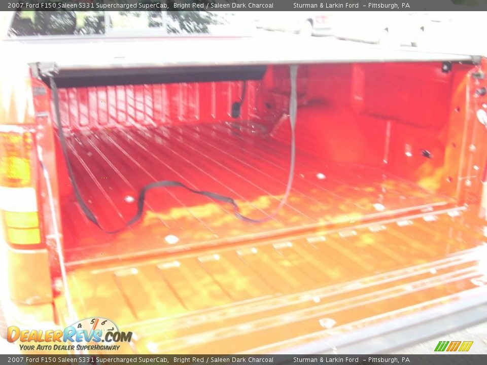 2007 Ford F150 Saleen S331 Supercharged SuperCab Bright Red / Saleen Dark Charcoal Photo #11