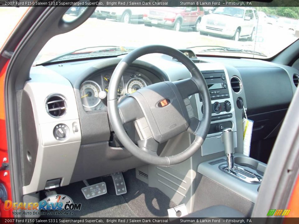 Saleen Dark Charcoal Interior - 2007 Ford F150 Saleen S331 Supercharged SuperCab Photo #14