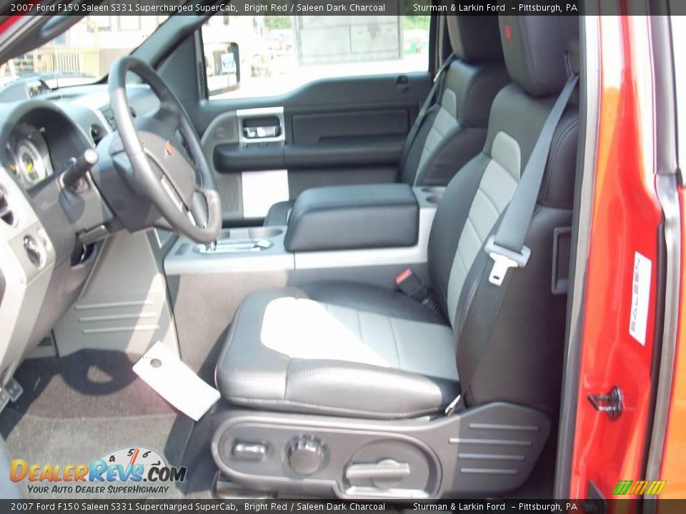 Saleen Dark Charcoal Interior - 2007 Ford F150 Saleen S331 Supercharged SuperCab Photo #15