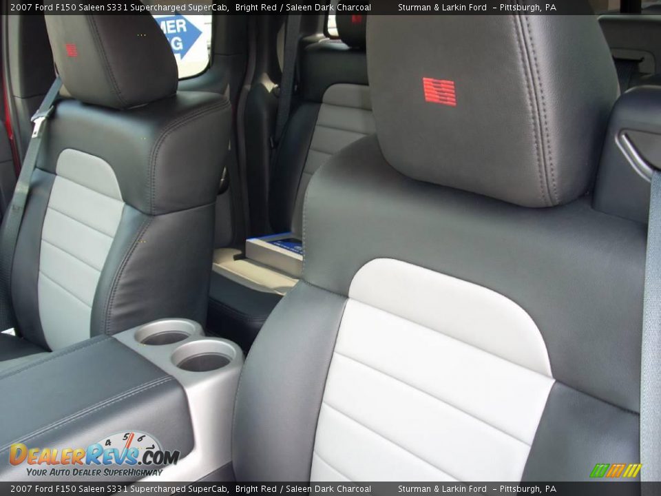 Saleen Dark Charcoal Interior - 2007 Ford F150 Saleen S331 Supercharged SuperCab Photo #17
