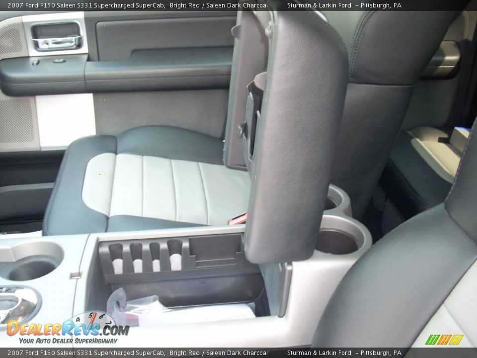 2007 Ford F150 Saleen S331 Supercharged SuperCab Bright Red / Saleen Dark Charcoal Photo #18