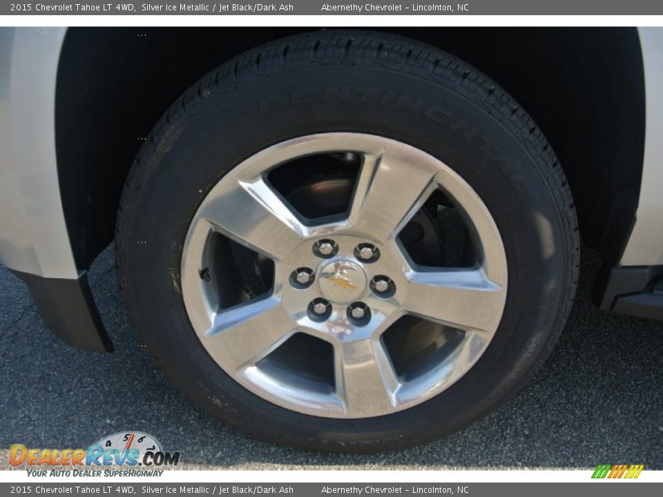 2015 Chevrolet Tahoe LT 4WD Silver Ice Metallic / Jet Black/Dark Ash Photo #26