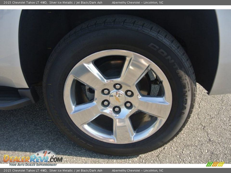 2015 Chevrolet Tahoe LT 4WD Silver Ice Metallic / Jet Black/Dark Ash Photo #27