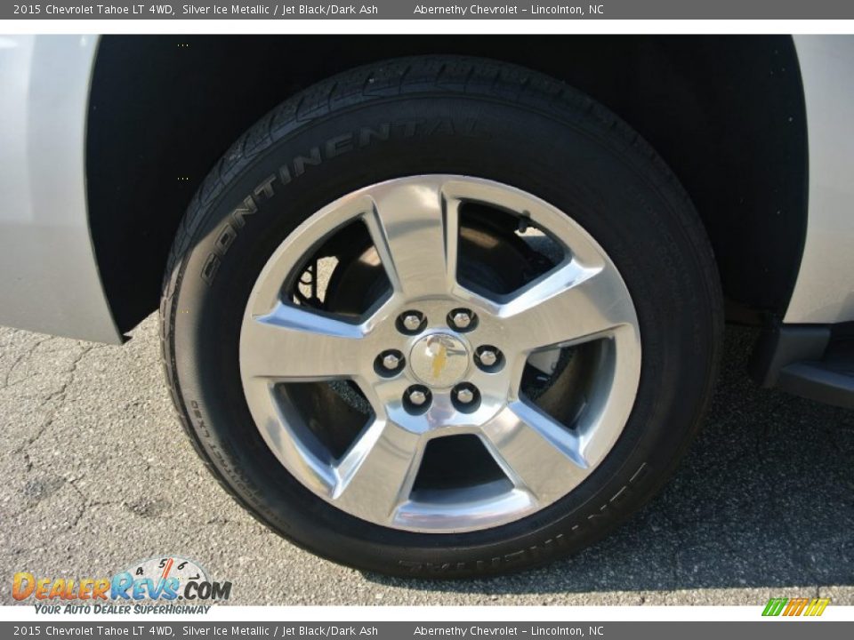 2015 Chevrolet Tahoe LT 4WD Silver Ice Metallic / Jet Black/Dark Ash Photo #28